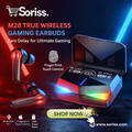 M28 Gaming Wireless Earbuds – Power. Precision. Performance.