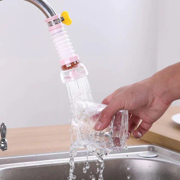 360 Adjustable Flexible Kitchen Faucet Tap Water Filter