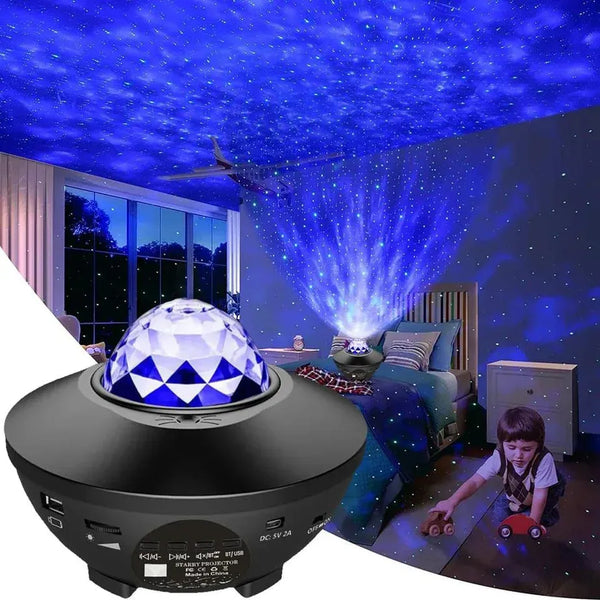 Galaxy Star Projector with dual Speakers