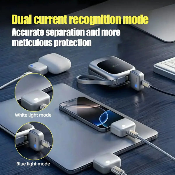 Type-C Smart Auto Stop Charging Adapter – Physical Disconnect Battery Guard with Anti-Overcharge Protection
