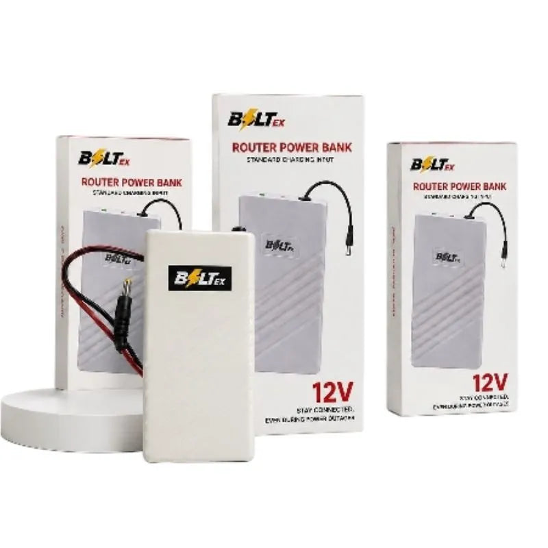 Boltex 12V Router Power Bank For internet Backup