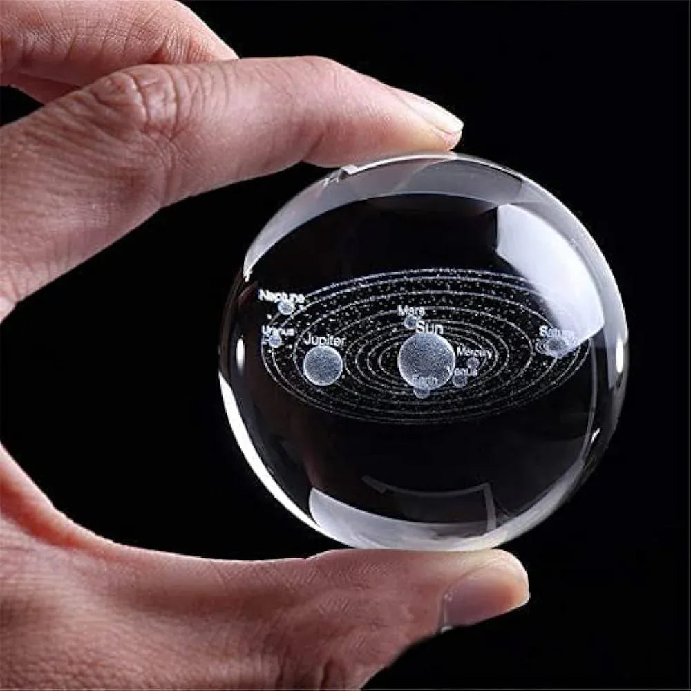 Glowing Crystal Ball Night Lamp
