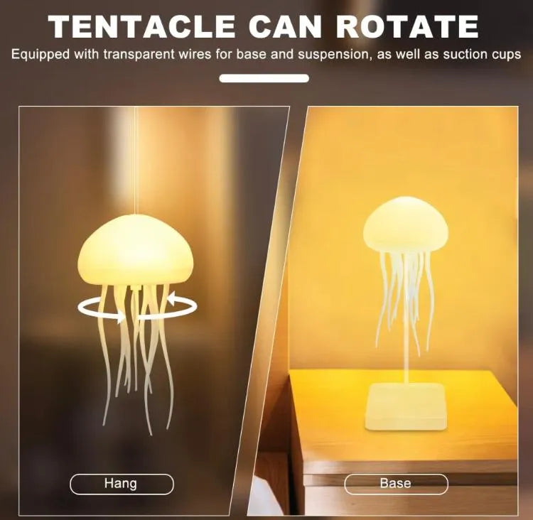 Jellyfish Table Lamp Colorful LED Night Light