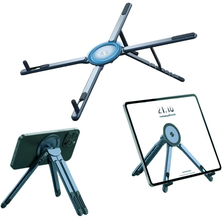 3-in-1 Foldable Magnetic Laptop,Tablet & Phone Stand-With free delivery 🚚