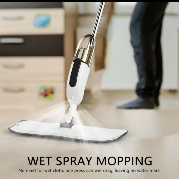 Magic Spray Flat Mop for Easy Floor Cleaning - With free delivery 🚚