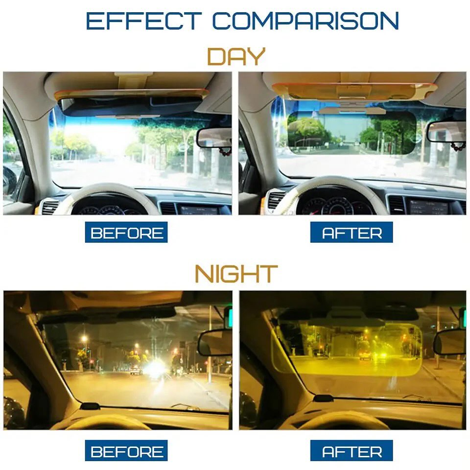 2 IN 1 CAR SUN VISOR ANTI SUNLIGHT GOGGLE