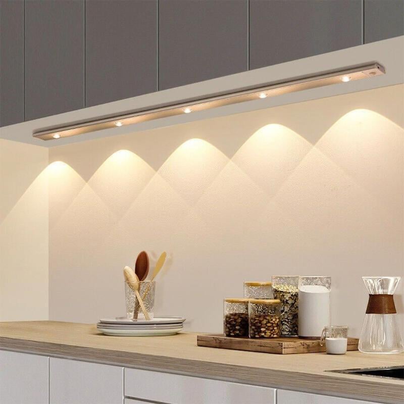 LED Motion Sensor Cabinet Light, 8 inches long , Rechargeable, USB powered, no wiring required-with free delivery 🚚
