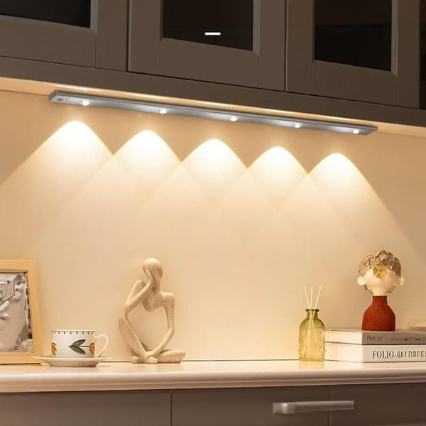 LED Motion Sensor Cabinet Light, 8 inches long , Rechargeable, USB powered, no wiring required-with free delivery 🚚